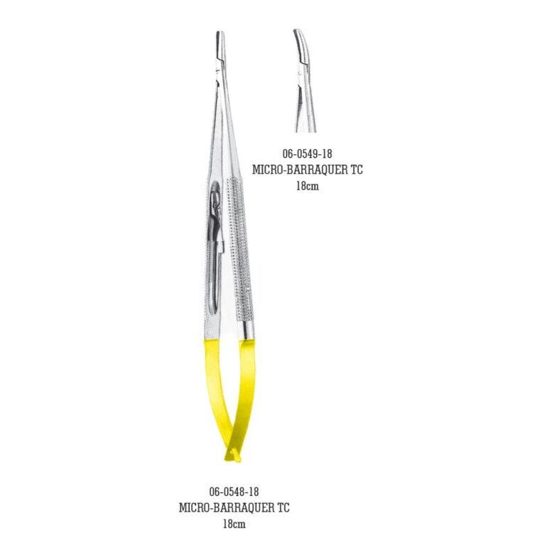 Micro-Barraquer TC Needle Holder