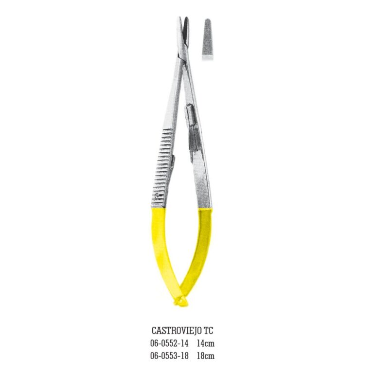 Castroviejo TC Needle Holder