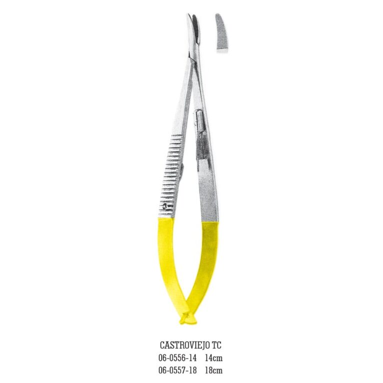 Castroviejo TC Needle Holder