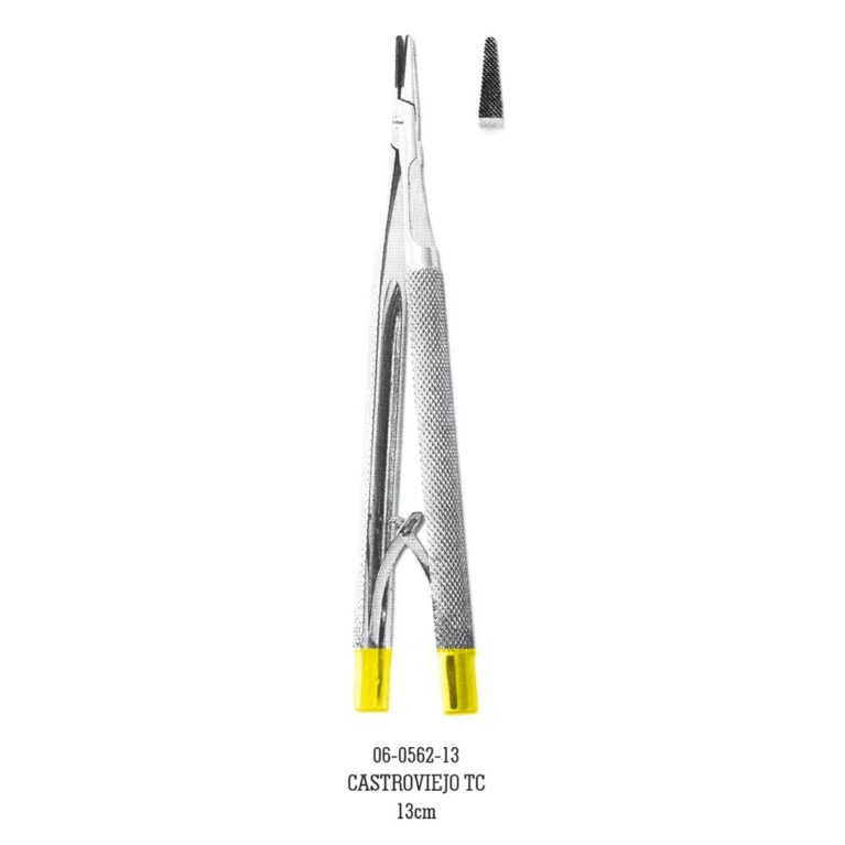 Castroviejo TC Needle Holder