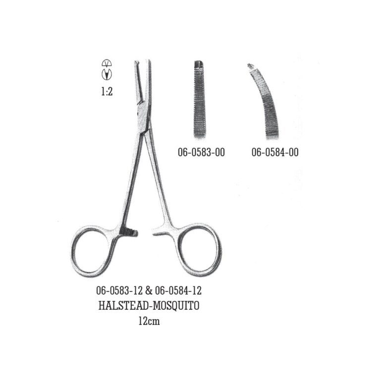 Halstead-Mosquito Dressing and Haemostatic Forceps