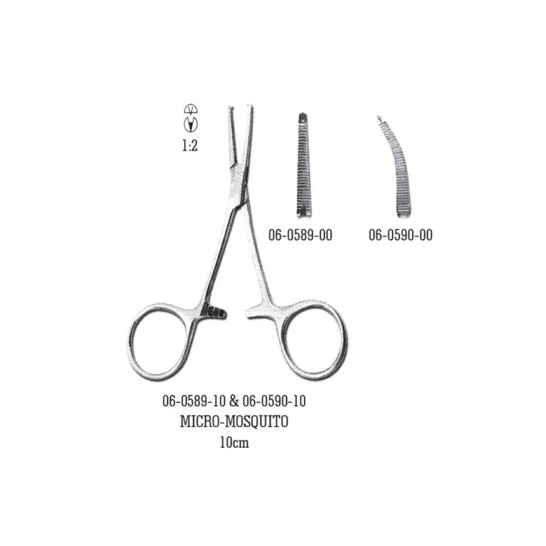 Micro-Mosquito Dressing and Haemostatic Forceps