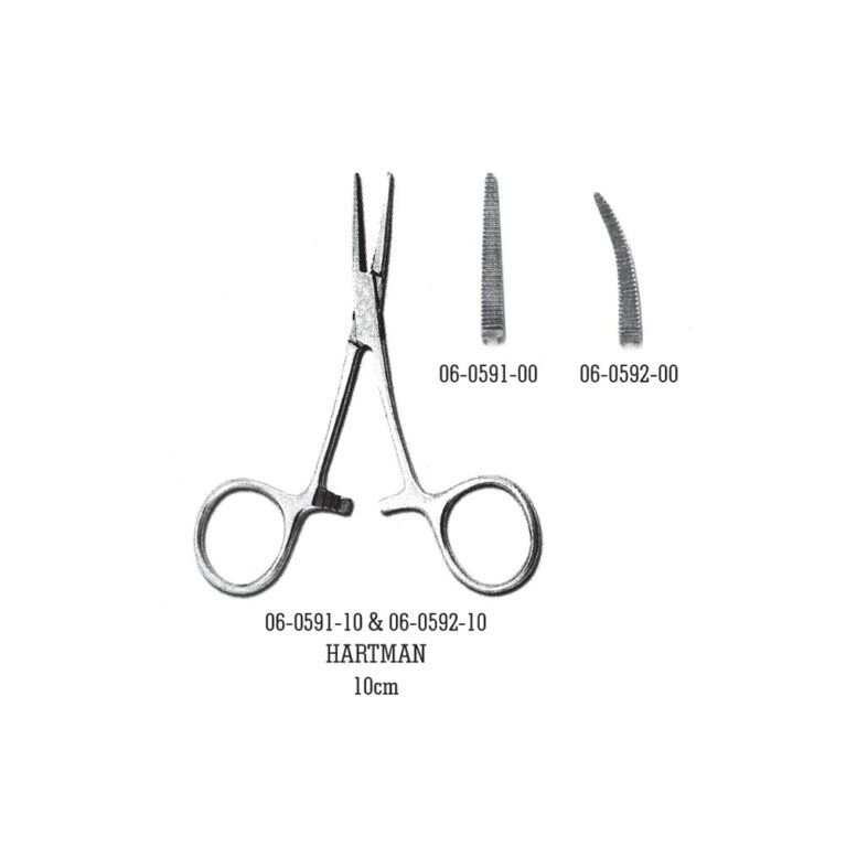 Hartman Dressing and Haemostatic Forceps