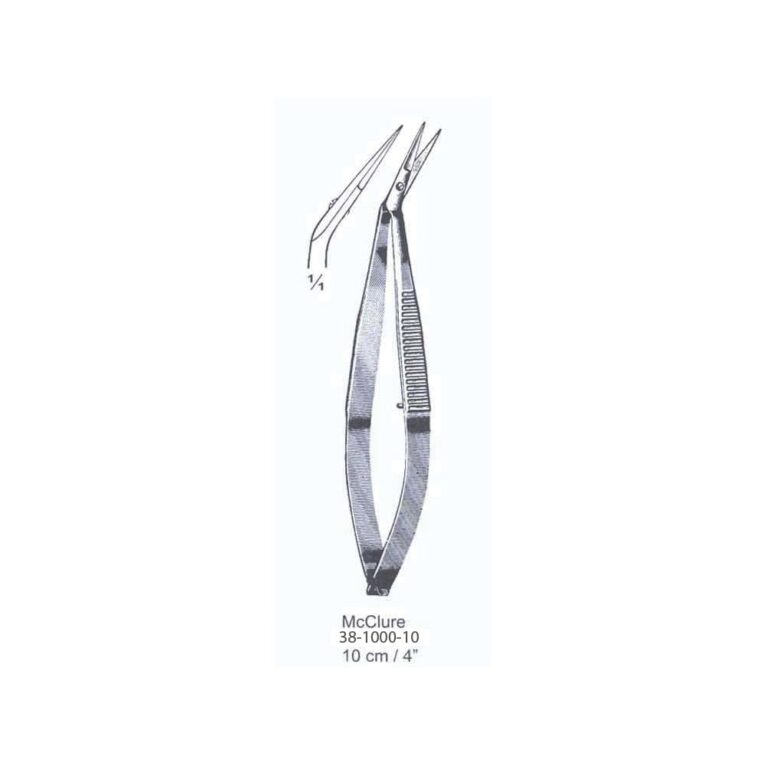 McClure Micro Scissor 10cm/4", right
