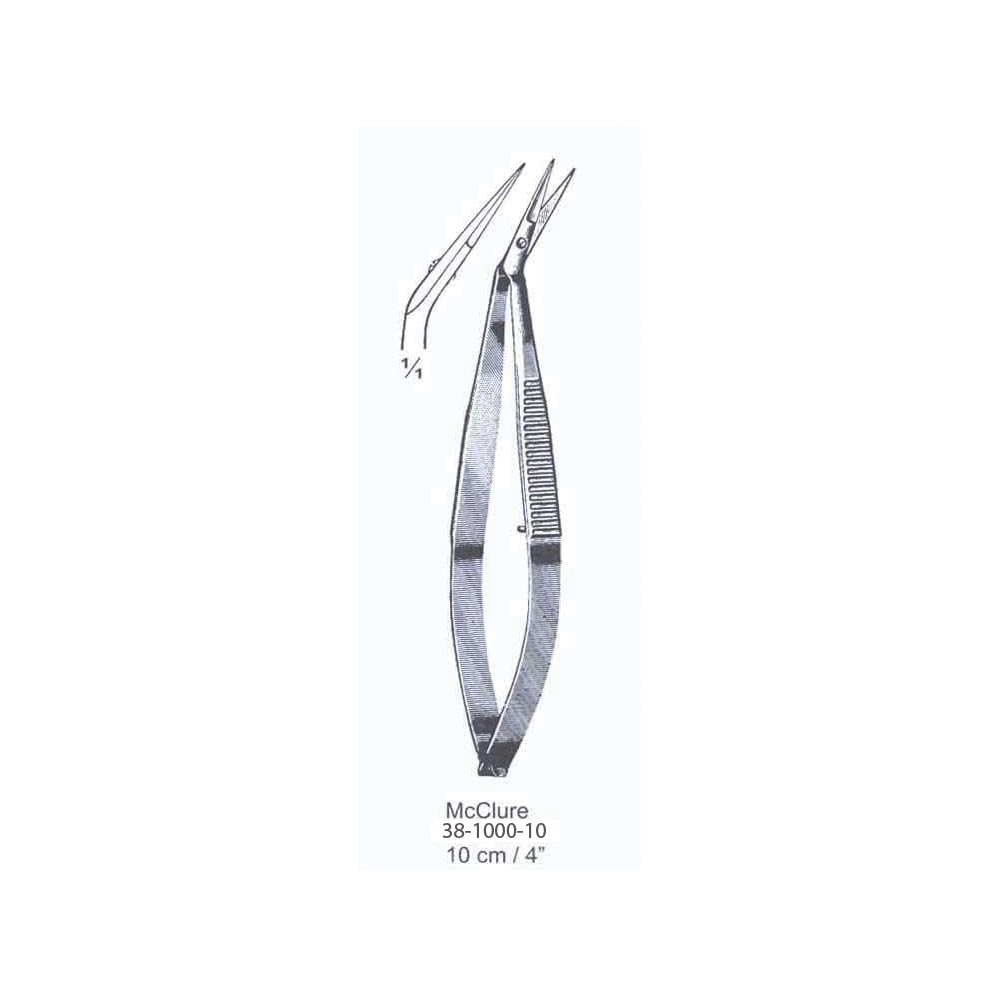 McClure Micro Scissor 10cm/4", right 1 McClure Micro Scissor 10cm/4", right