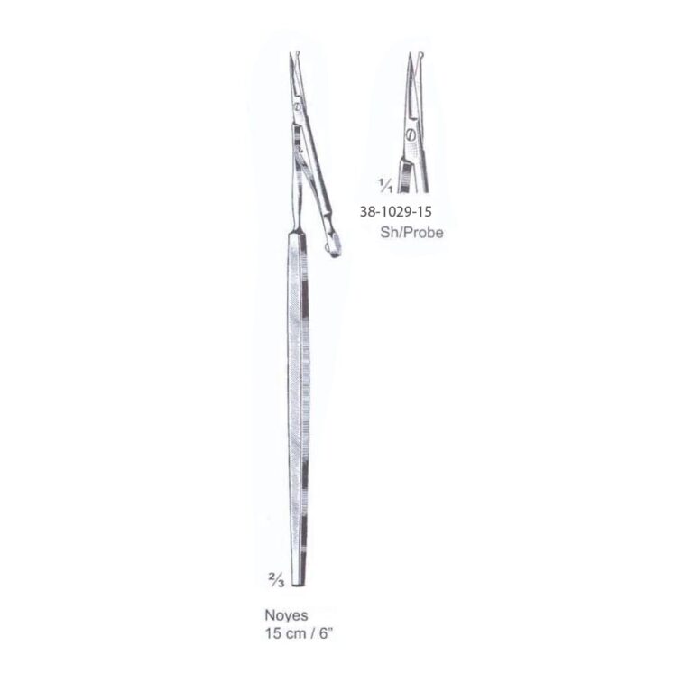 Noyes Iridectomy Scissor 15cm/6", S/P