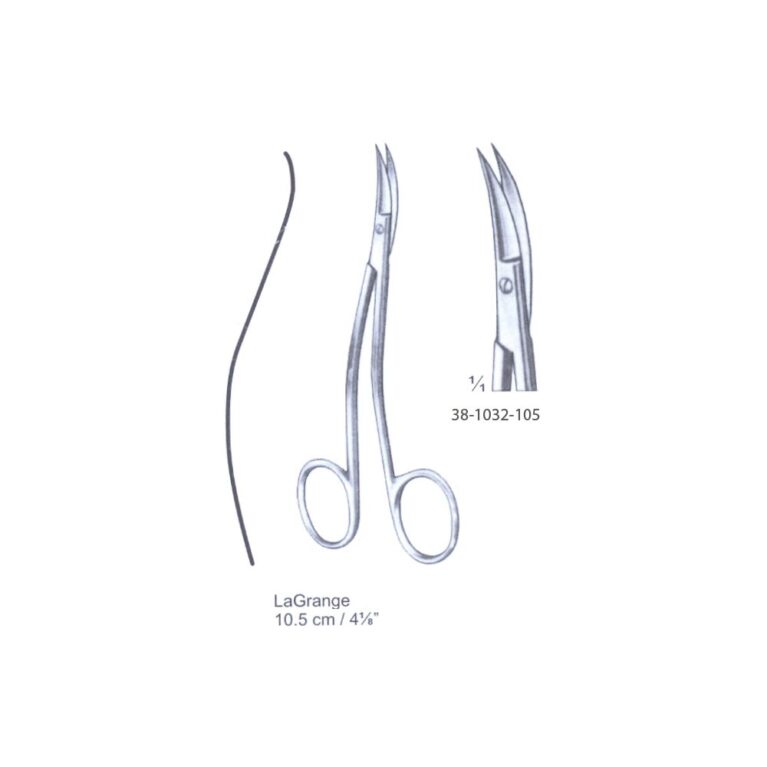 LaGrange Scissor 10.5cm/4⅛", S-Shape