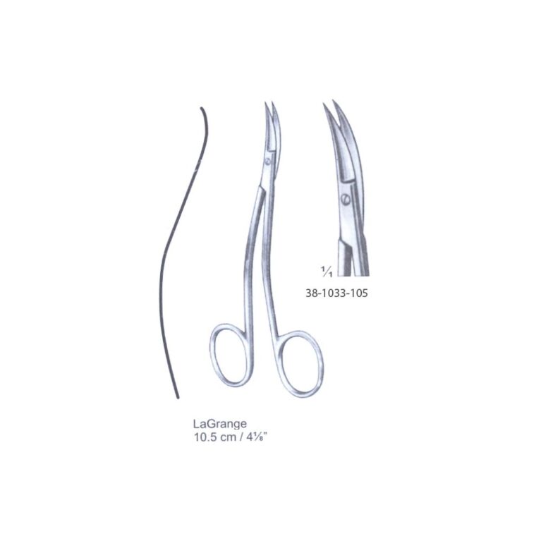 LaGrange Scissor 10.5cm/4⅛", S-Shape