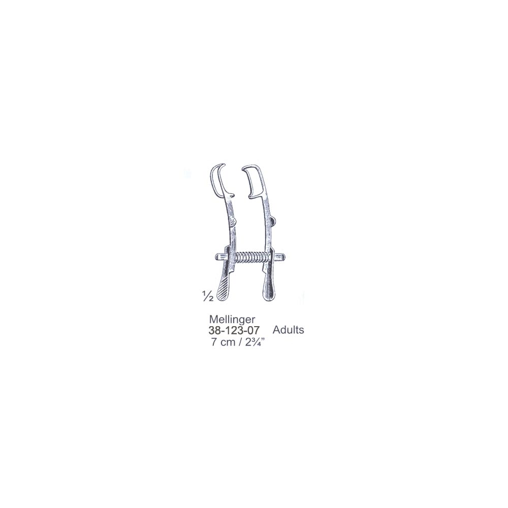 Mellinger Eye Speculum 7cm/2¾", adults 1 Mellinger Eye Speculum 7cm/2¾", adults