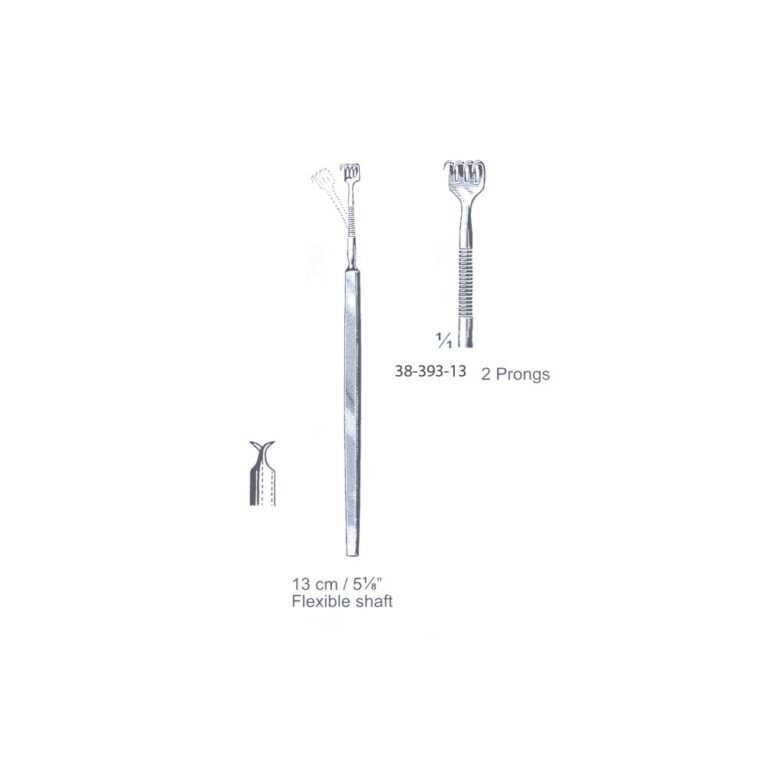 Knapp (Rake) retractor 13cm/5⅛", 2 prongs