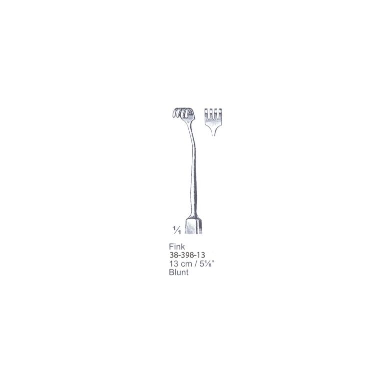 Fink retractor 13cm/5⅛", Blunt, slightly bent