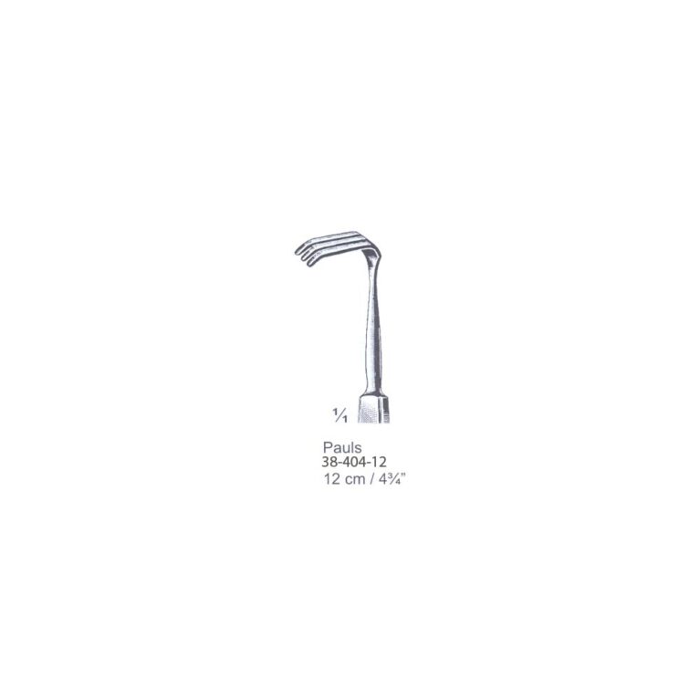 Pauls retractor 12cm/4¾", Blunt, 3 prongs