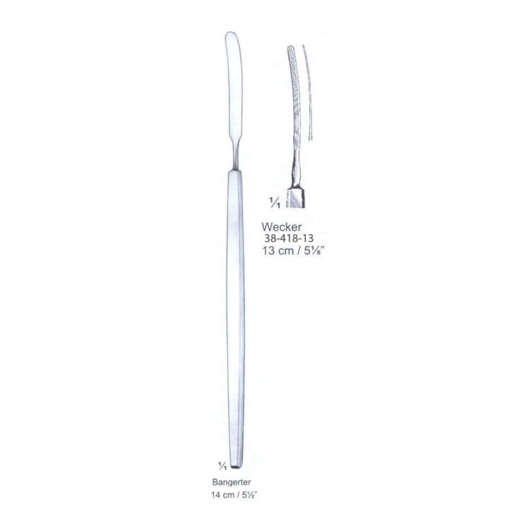 Wecker Cyclodialysis Spatula 13cm/5⅛"