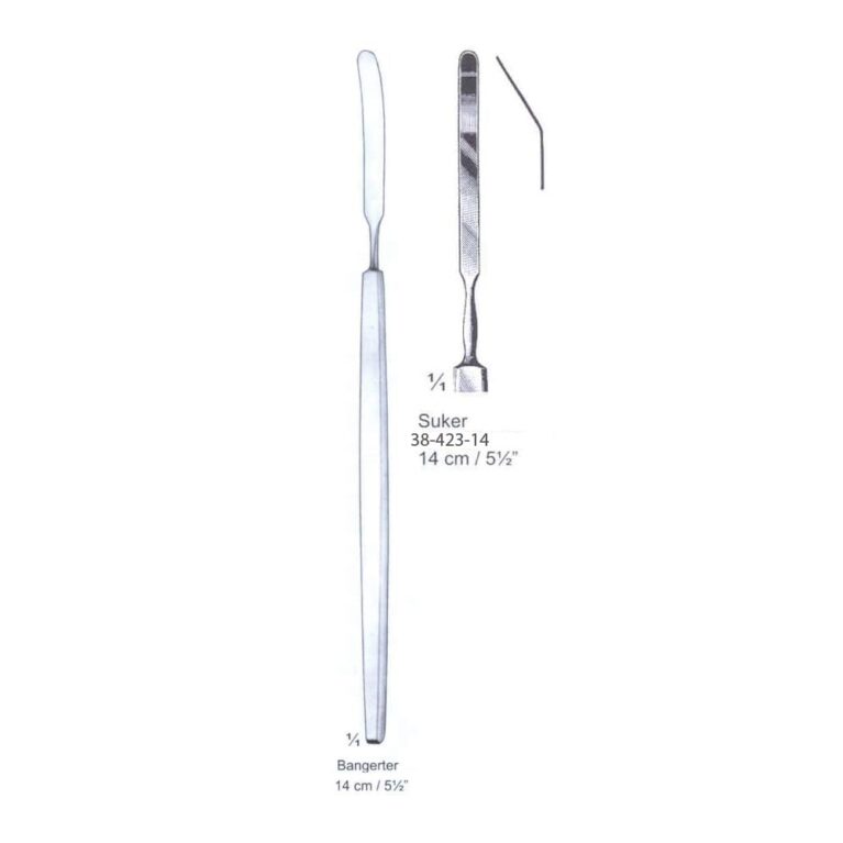 Suker Cyclodialysis Spatula 14cm/5½"