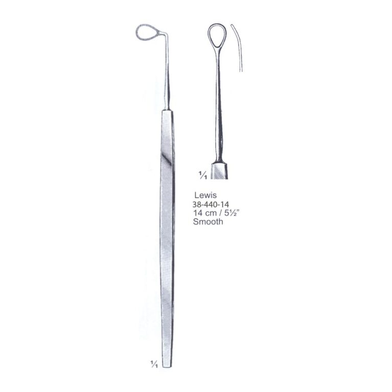 Lewis scoop with flat handle 13cm/5½", Smooth