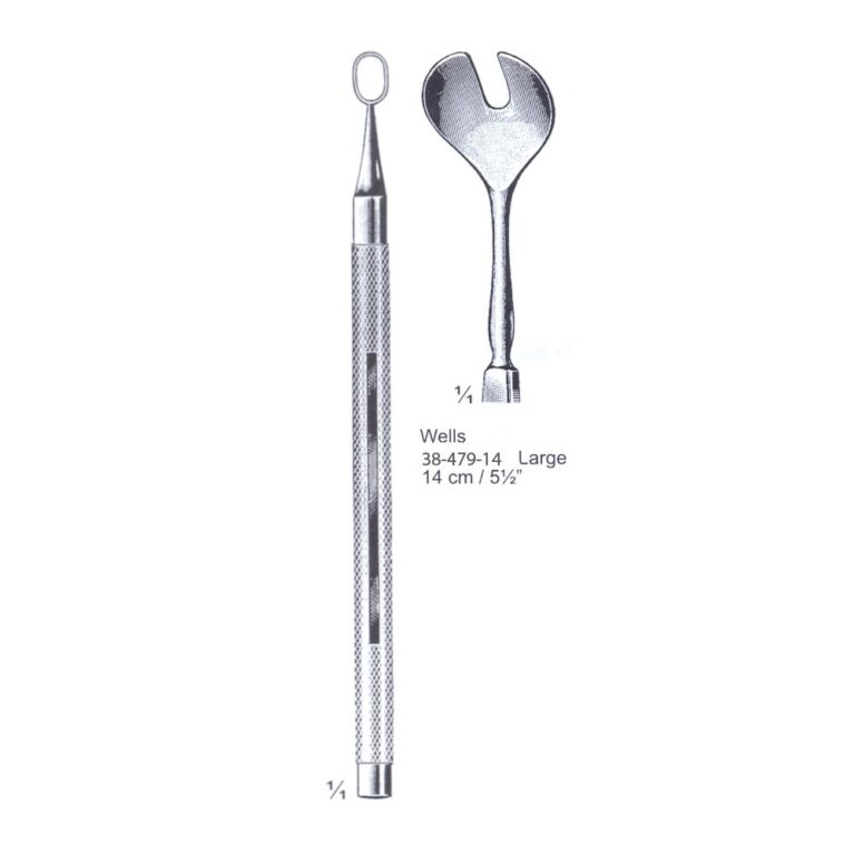 Wells scoop with round handle 14cm/5½", Large
