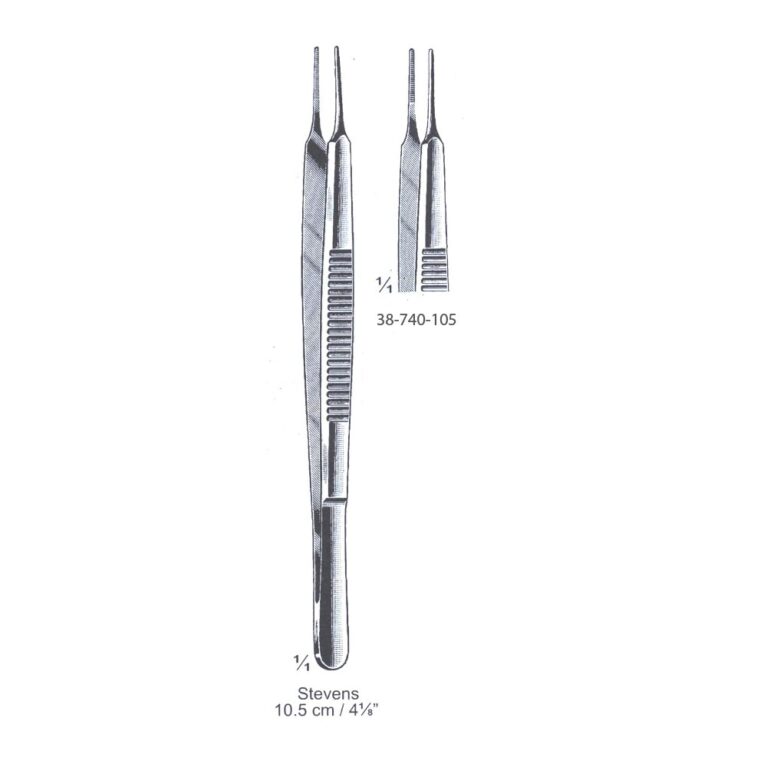 Stevens Iris Forceps 10.5cm/4⅛", Str