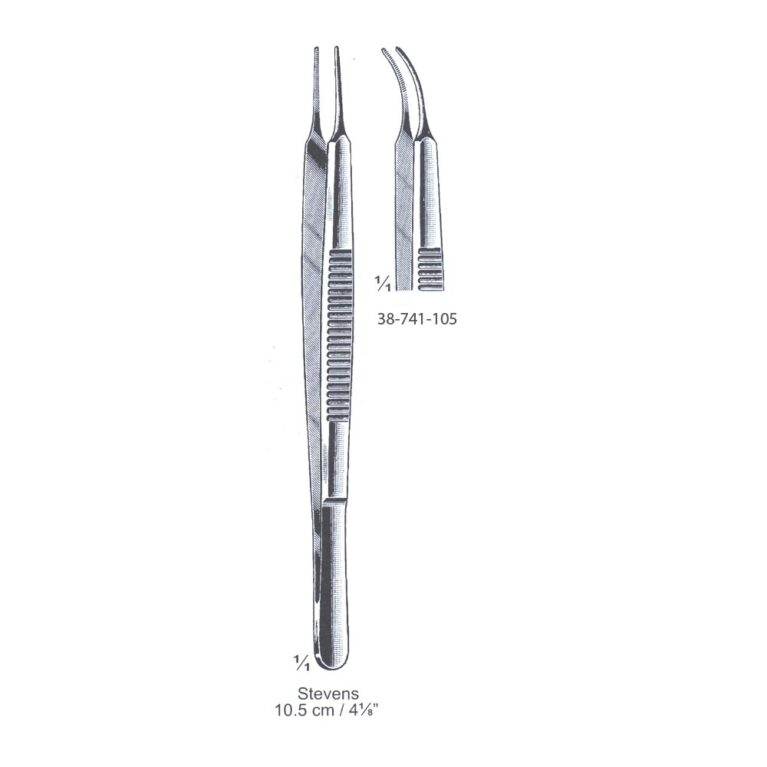 Stevens Iris Forceps 10.5cm/4⅛", Cvd