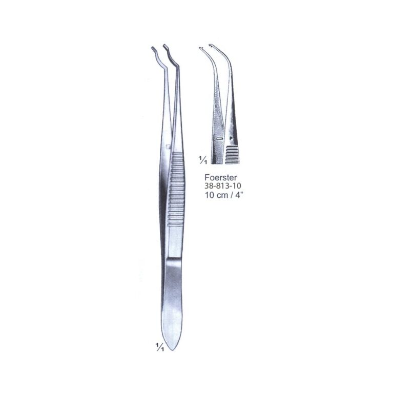 Foerster Fixation Forceps 10cm/4"