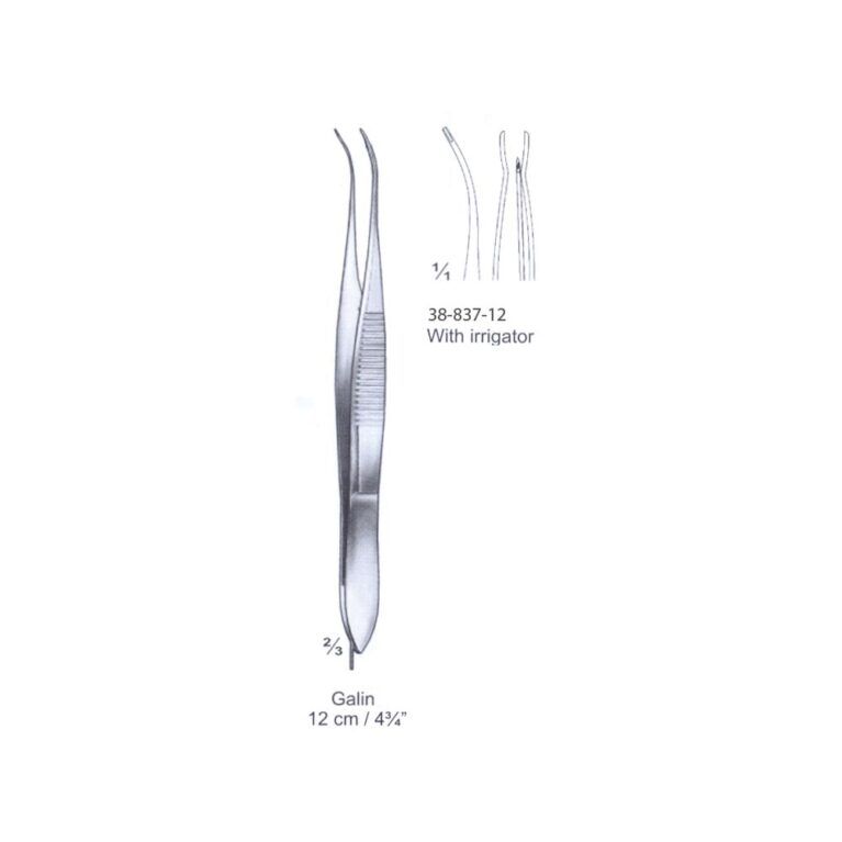 Galin with irrigator Capsular Forceps 12cm/4¾"