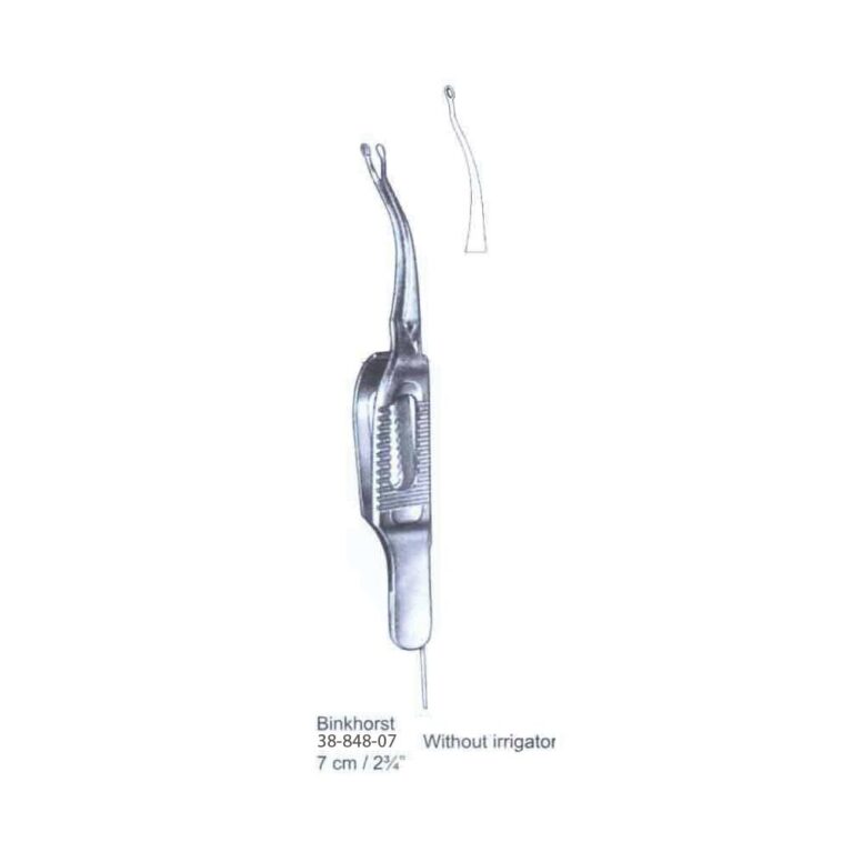 Binkhorst w/o irrigator Capsular Forceps 7cm/2¾"
