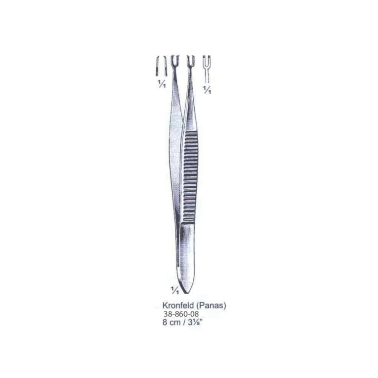 Kronfeld (Panas) Suture Forceps 8cm/3⅛"