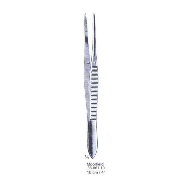 Moorfield Tissue Forceps 10cm/4"