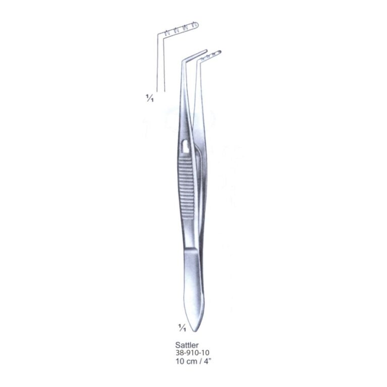 Sattler Muscular Forceps 10cm/4", right