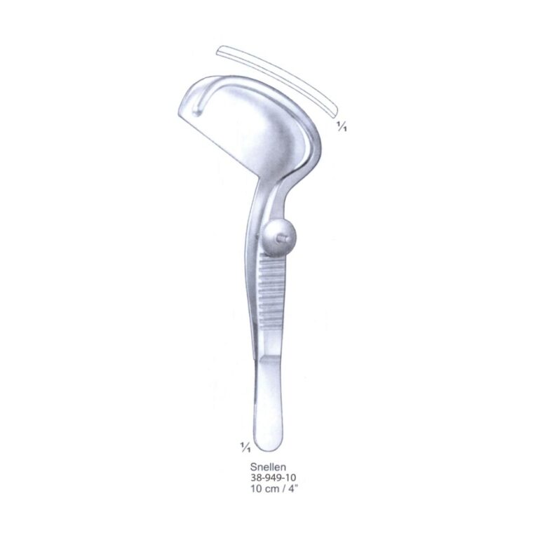 Snellen Forceps 10cm/4", left