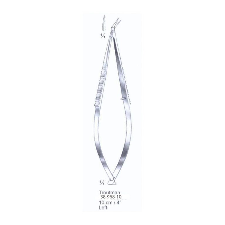Troutman Micro Scissor 10cm/4", left