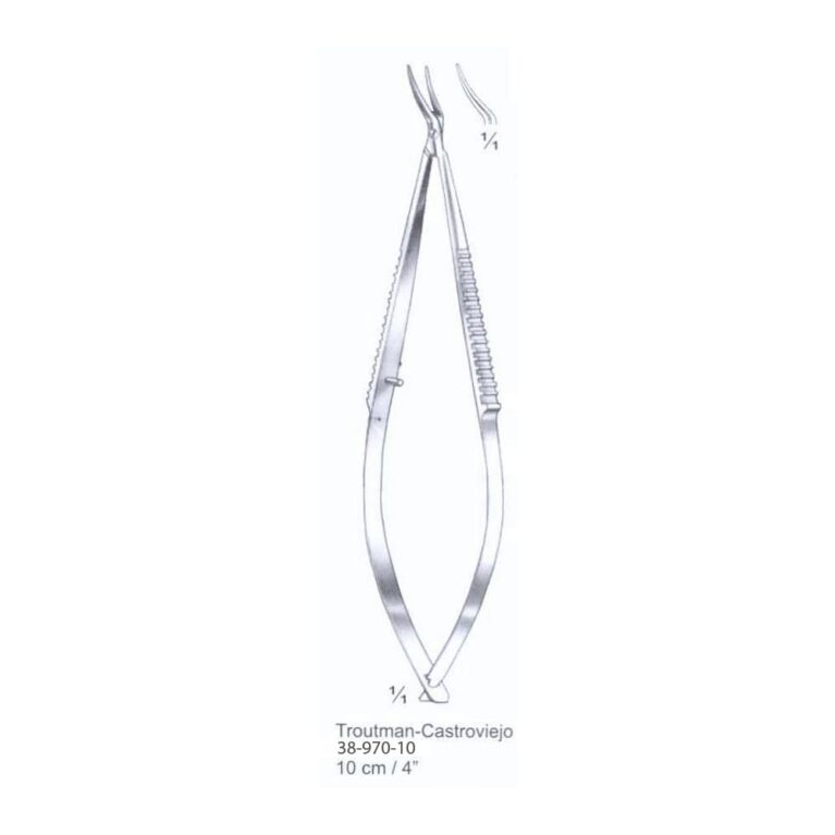 Troutrnan-Castroviejo Micro Scissor 10cm/4"