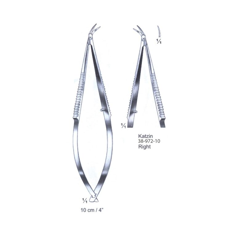 Katzin Micro Scissor 10cm/4", right