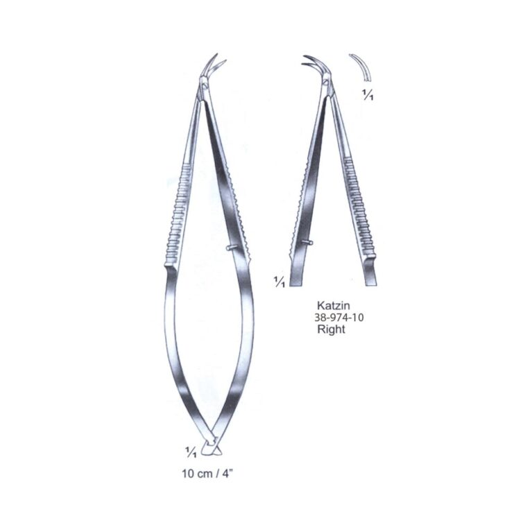 Katzin Micro Scissor 10cm/4", right