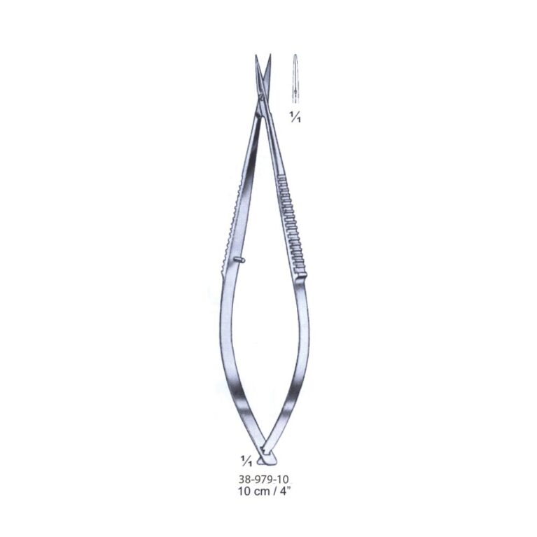 Micro Scissor 10cm/4", Str