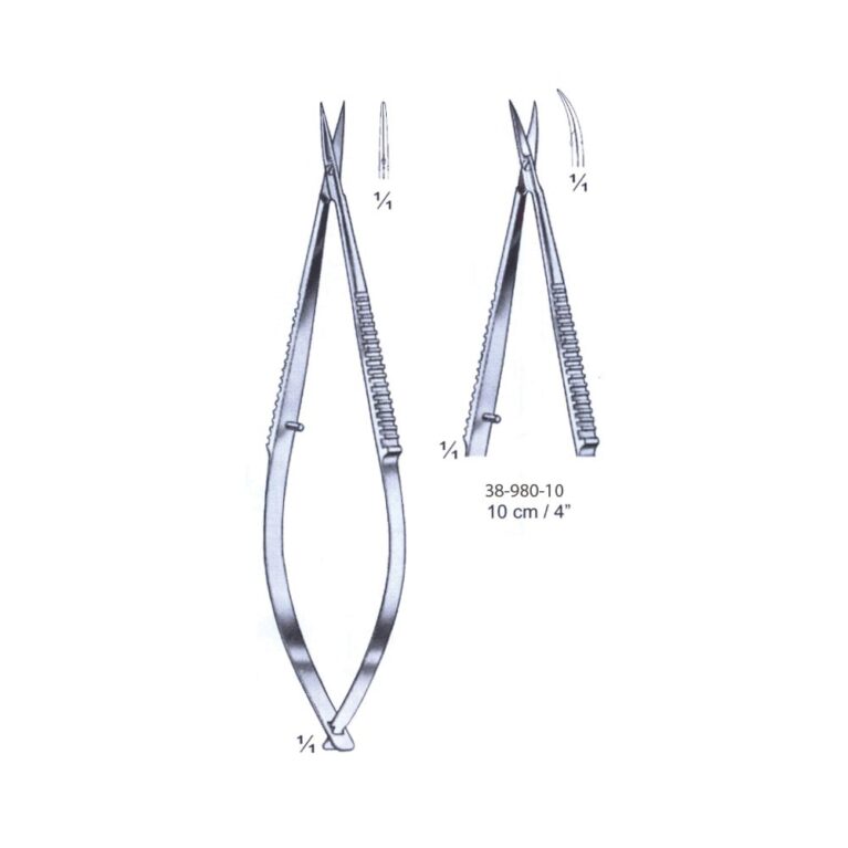 Micro Scissor 10cm/4", Cvd