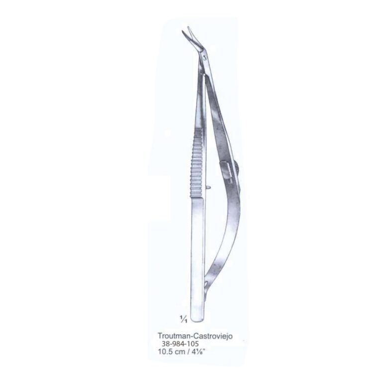 Troutman-Caslroviejo Micro Scissor 10.5cm/4⅛", left