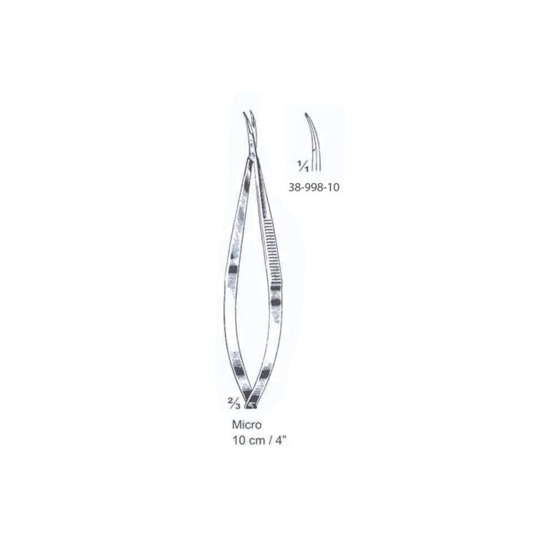Micro Scissor 10cm/4", Cvd