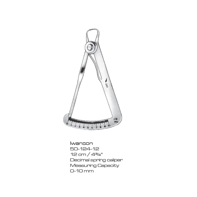 Iwanson Calliper 0-10mm, 12cm/4¾"
