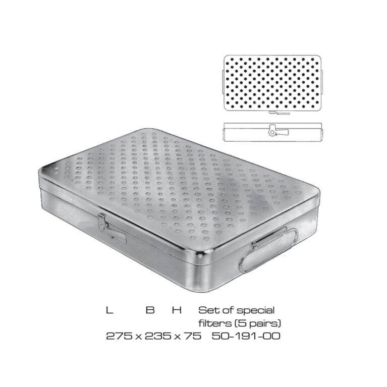 Sterlizing Containers set of special filters 5 pairs 275x235x75mm