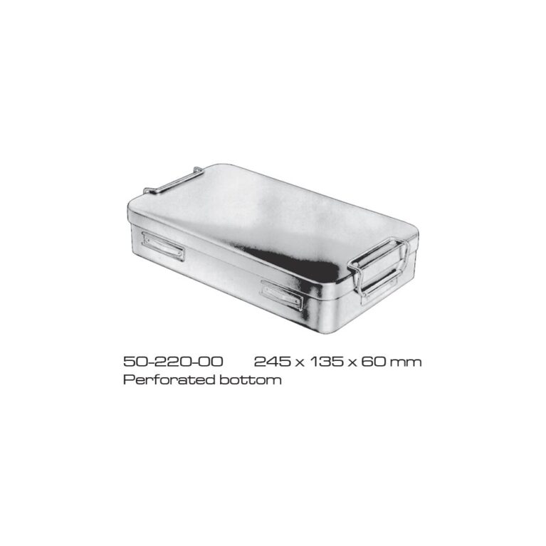 Sterlizing case Perforated Bottom Stainless Steel 245x135x60mm