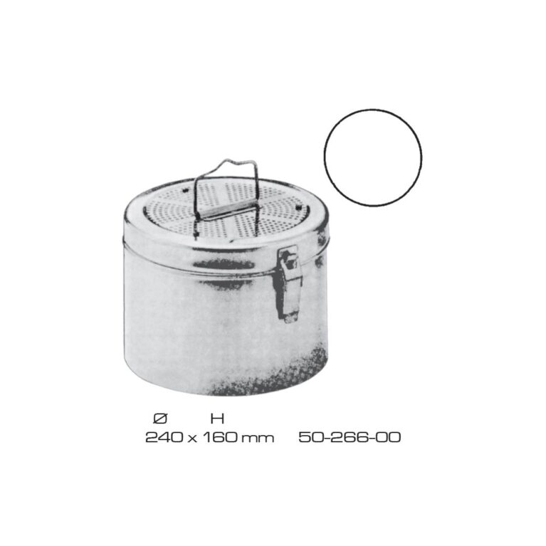 Sterlizing Drums Stainless Steel Ø 240xH 160mm