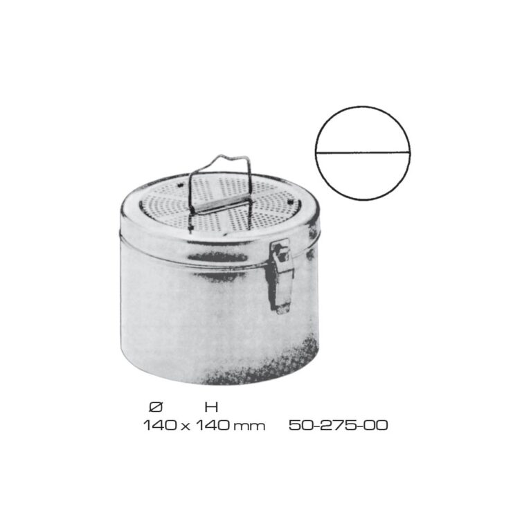 Sterlizing Drums Stainless Steel Ø 140xH 140mm