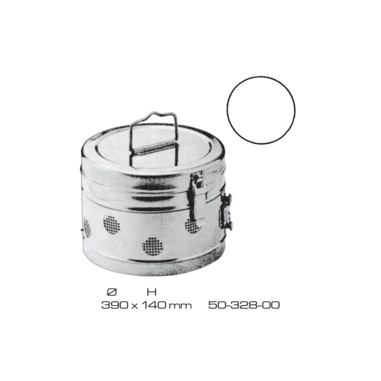 Sterlizing Drums Stainless Steel Ø 390xH 140mm
