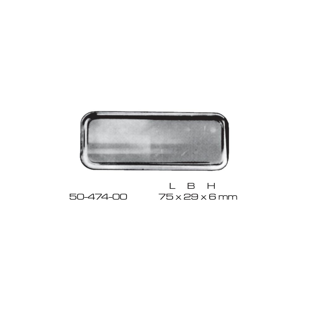 Instruments Trays Stainless Steel 75X229X6mm 1 Instruments Trays Stainless Steel 75X229X6mm