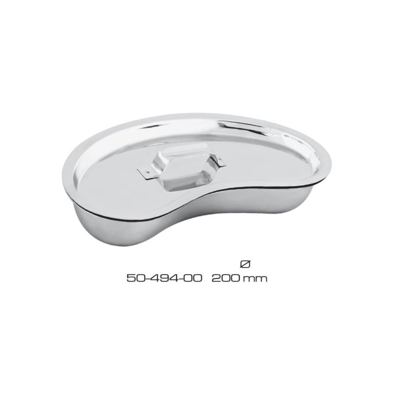 kidney Tray with a lid Stainless Steel Ø200mm