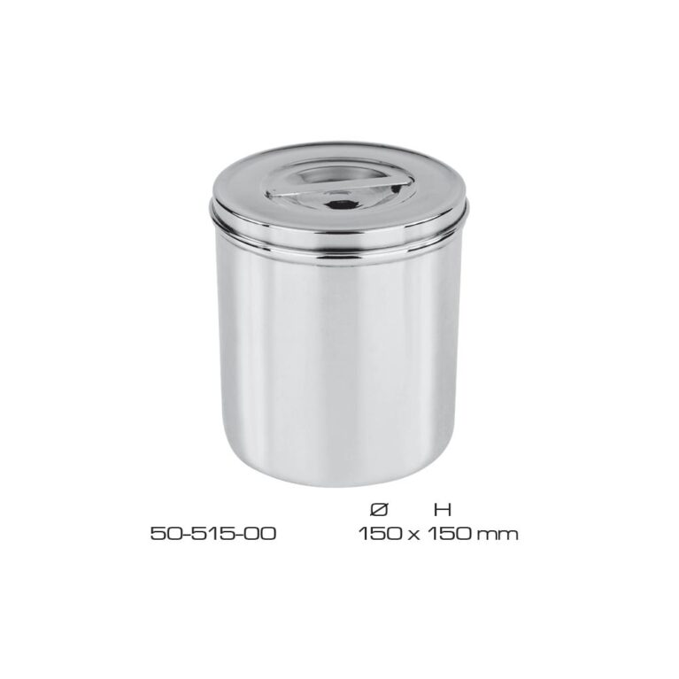 Dressing Container Stainless Steel Ø 150x150mm
