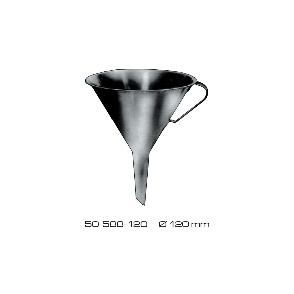 Funnel Stainless Steel Ø 120mm 1 Funnel Stainless Steel Ø 120mm